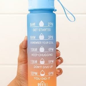 900 ML Motivational Water Bottle
